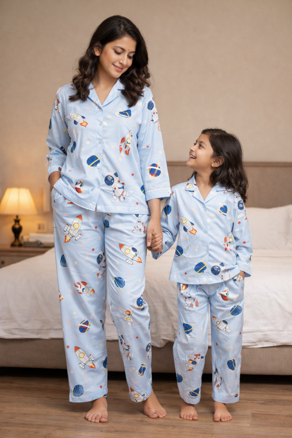 Space Cotton Pyjama Set