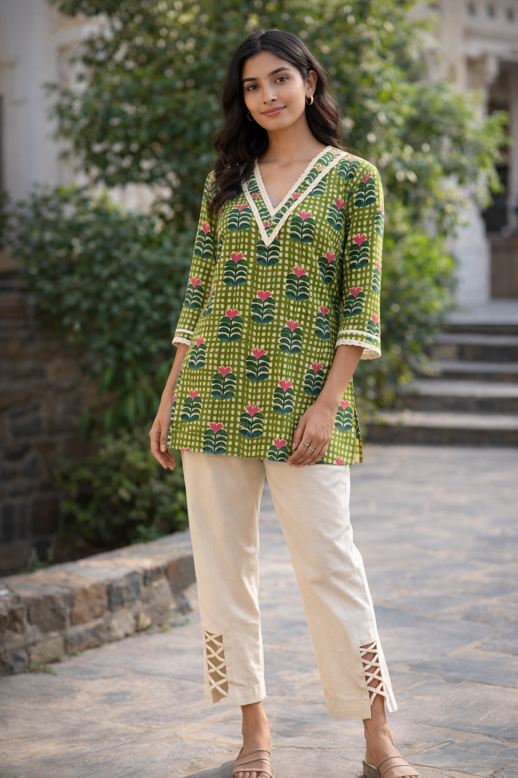 Khadi Cotton Coord set